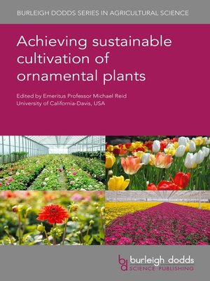 cover image of Achieving sustainable cultivation of ornamental plants
